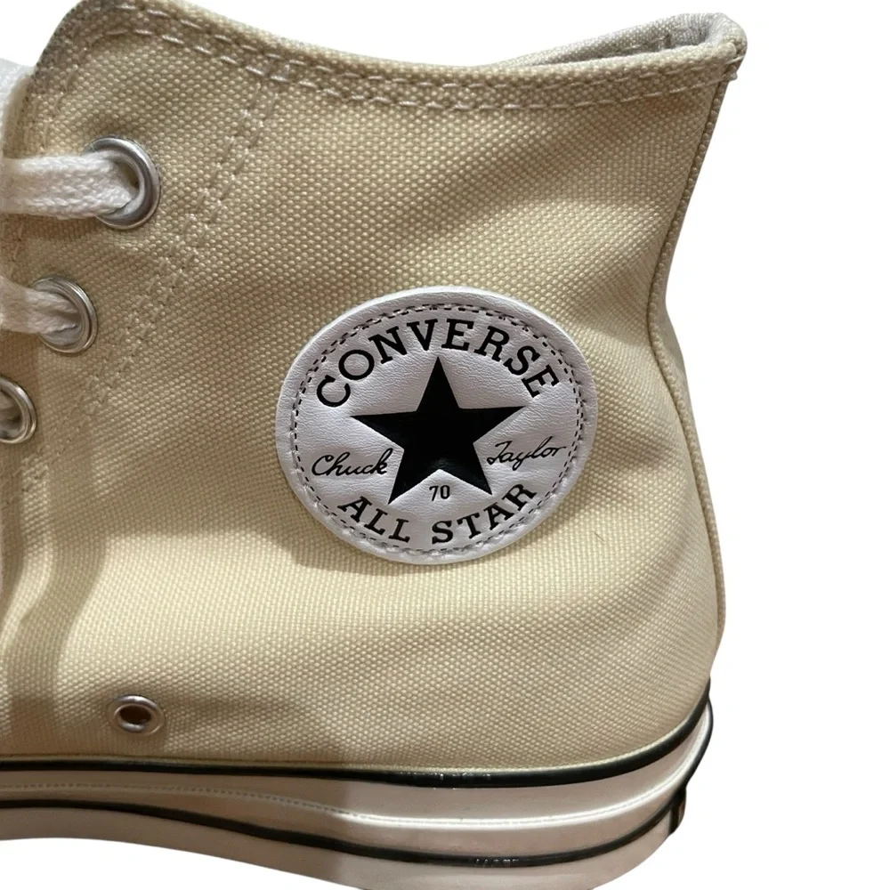 Converse Chuck 70 High Top Sneakers Tan Women’s Size 10.5 - Picture 8 of 10